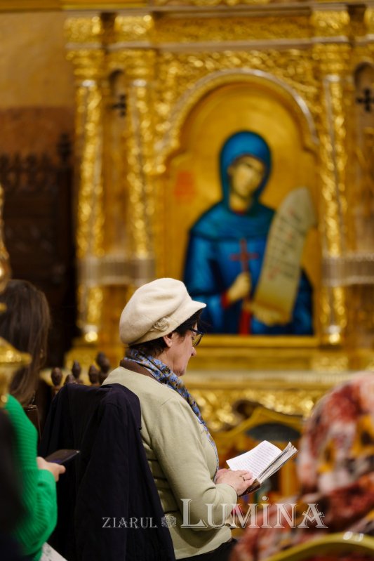 Episcopul Hușilor a conferențiat la Biserica Domnița Bălașa din Capitală 248020