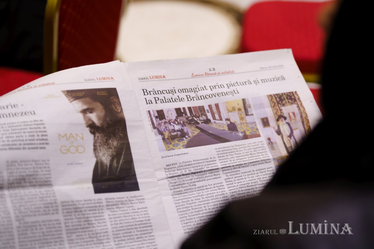 Episcopul Hușilor a conferențiat la Biserica Domnița Bălașa din Capitală 248023