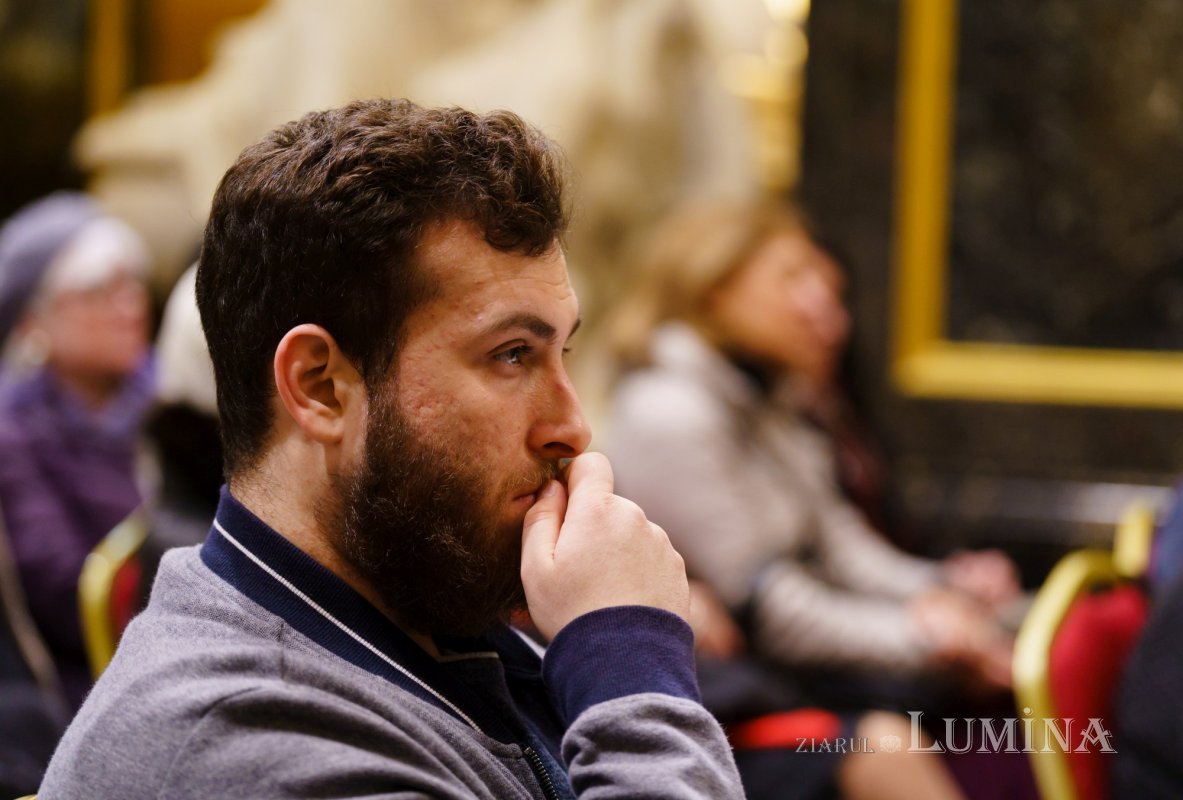 Episcopul Hușilor a conferențiat la Biserica Domnița Bălașa din Capitală 248047