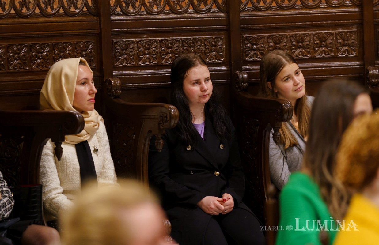 Episcopul Hușilor a conferențiat la Biserica Domnița Bălașa din Capitală 248049