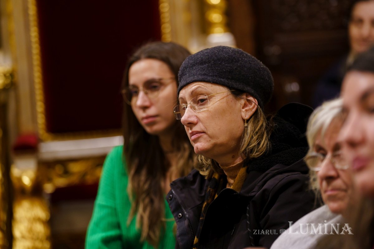 Episcopul Hușilor a conferențiat la Biserica Domnița Bălașa din Capitală 248058