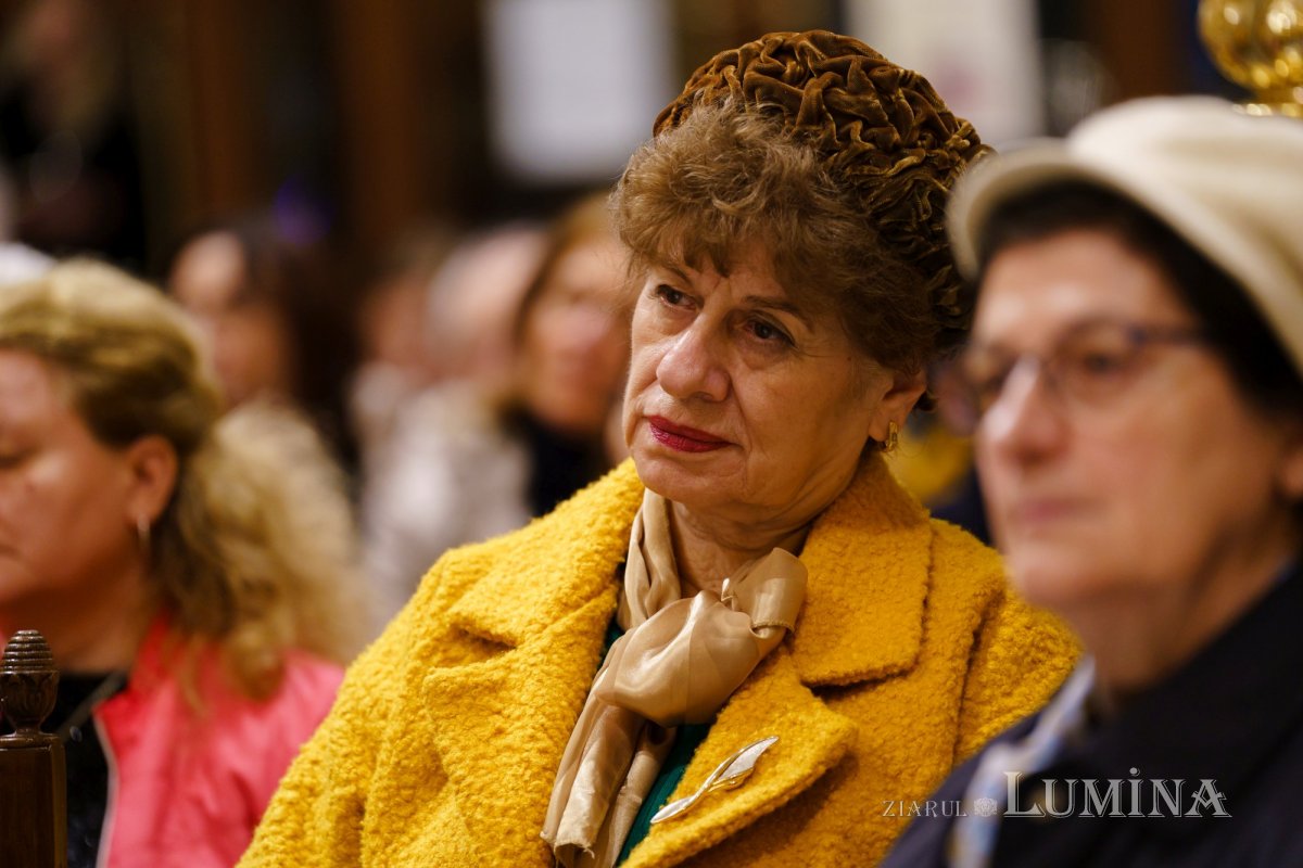 Episcopul Hușilor a conferențiat la Biserica Domnița Bălașa din Capitală 248059