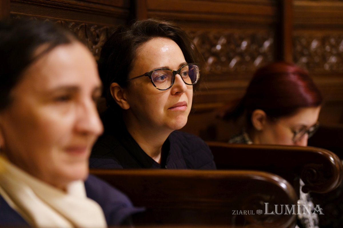 Episcopul Hușilor a conferențiat la Biserica Domnița Bălașa din Capitală 248066