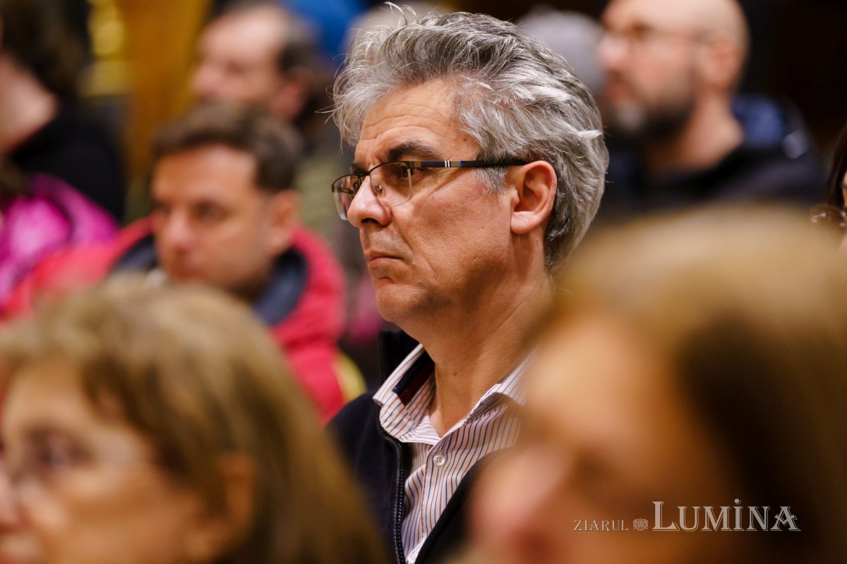 Episcopul Hușilor a conferențiat la Biserica Domnița Bălașa din Capitală 248067