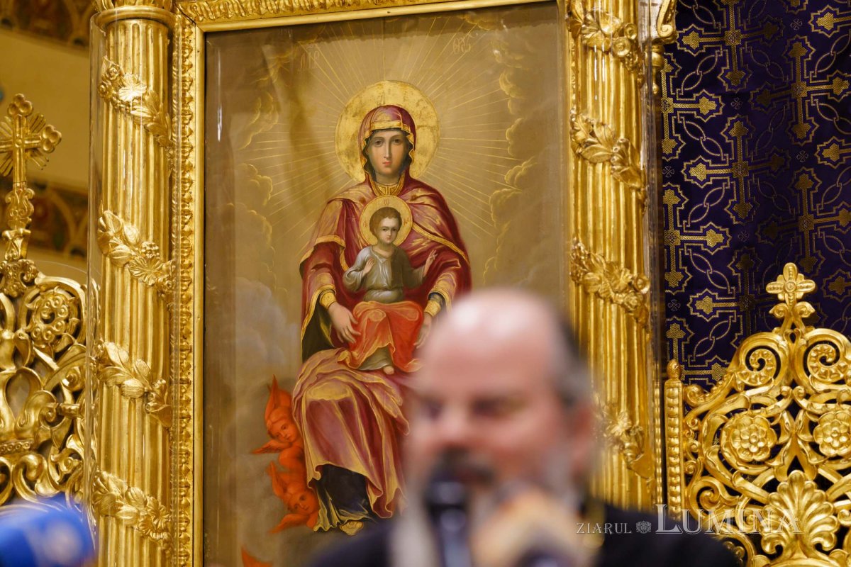 Episcopul Hușilor a conferențiat la Biserica Domnița Bălașa din Capitală 248079