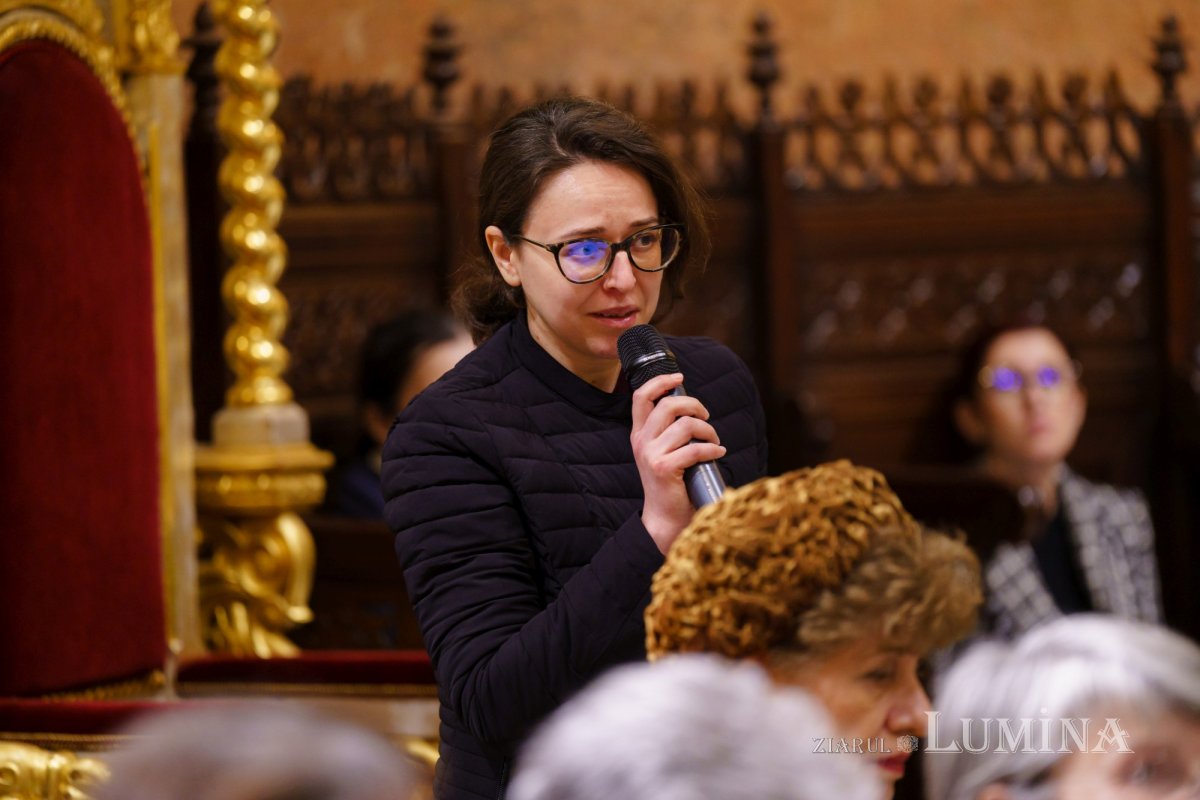 Episcopul Hușilor a conferențiat la Biserica Domnița Bălașa din Capitală 248098