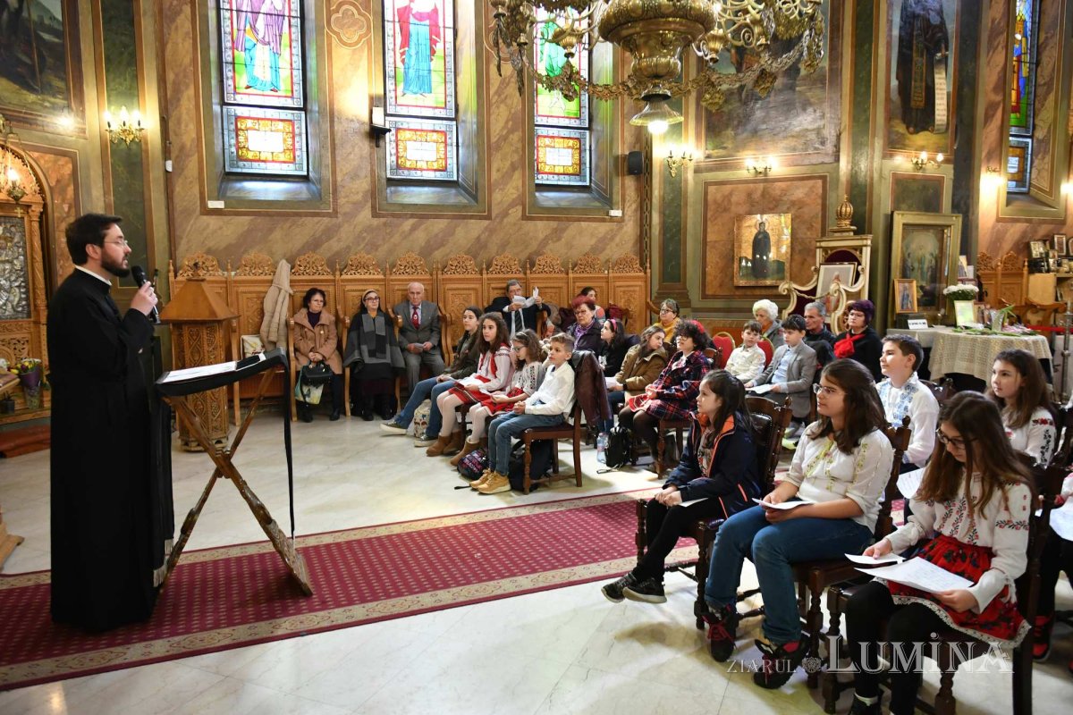 Proiect catehetic desfăşurat la Parohia Zlătari din Bucureşti 248146