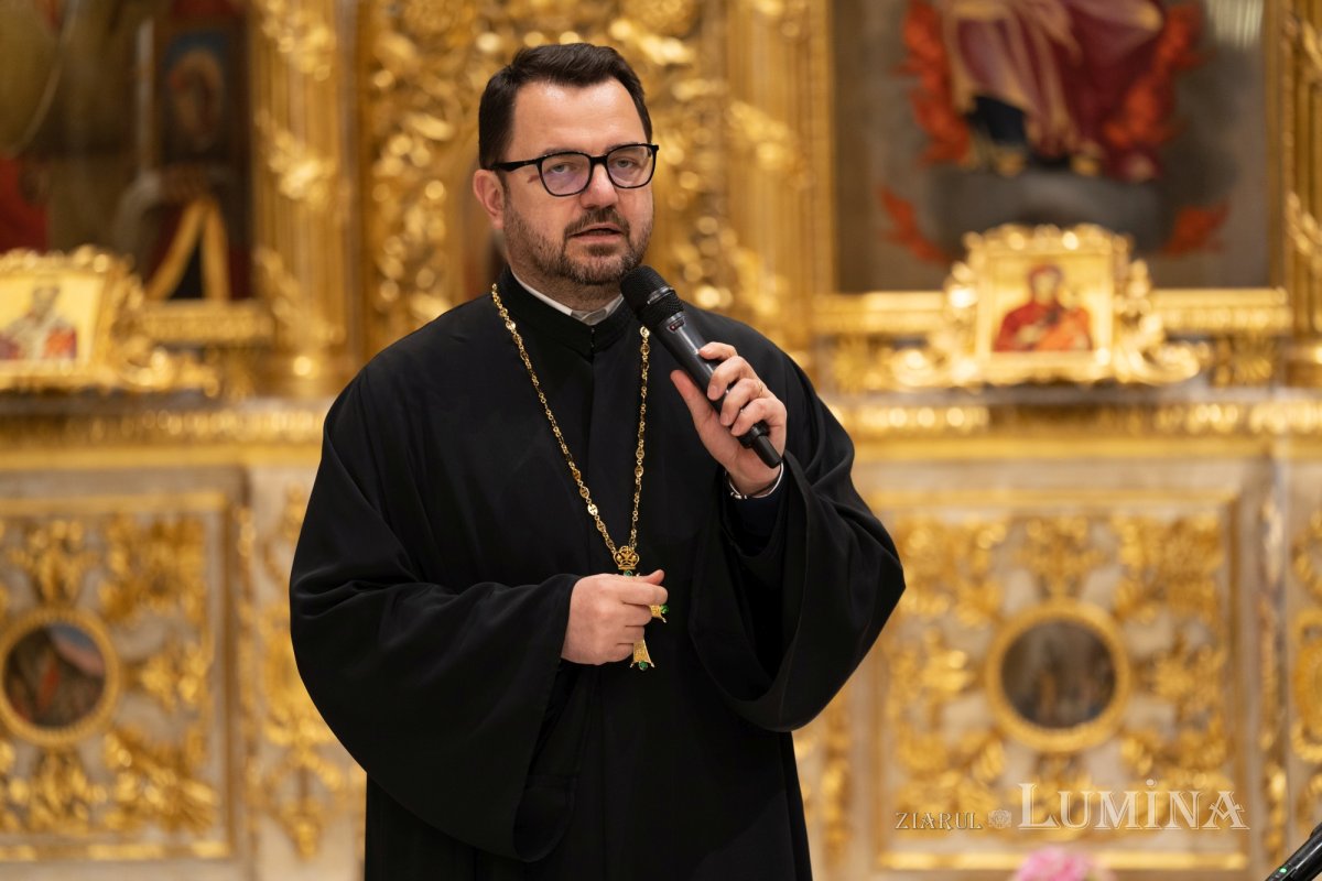 Arhidiaconul Sorin Mihalache a conferențiat la Biserica Domnița Bălașa din Capitală 248928