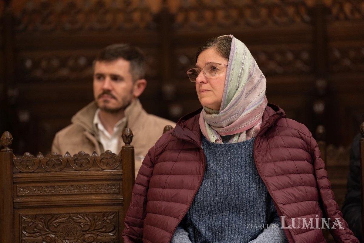 Arhidiaconul Sorin Mihalache a conferențiat la Biserica Domnița Bălașa din Capitală 248946