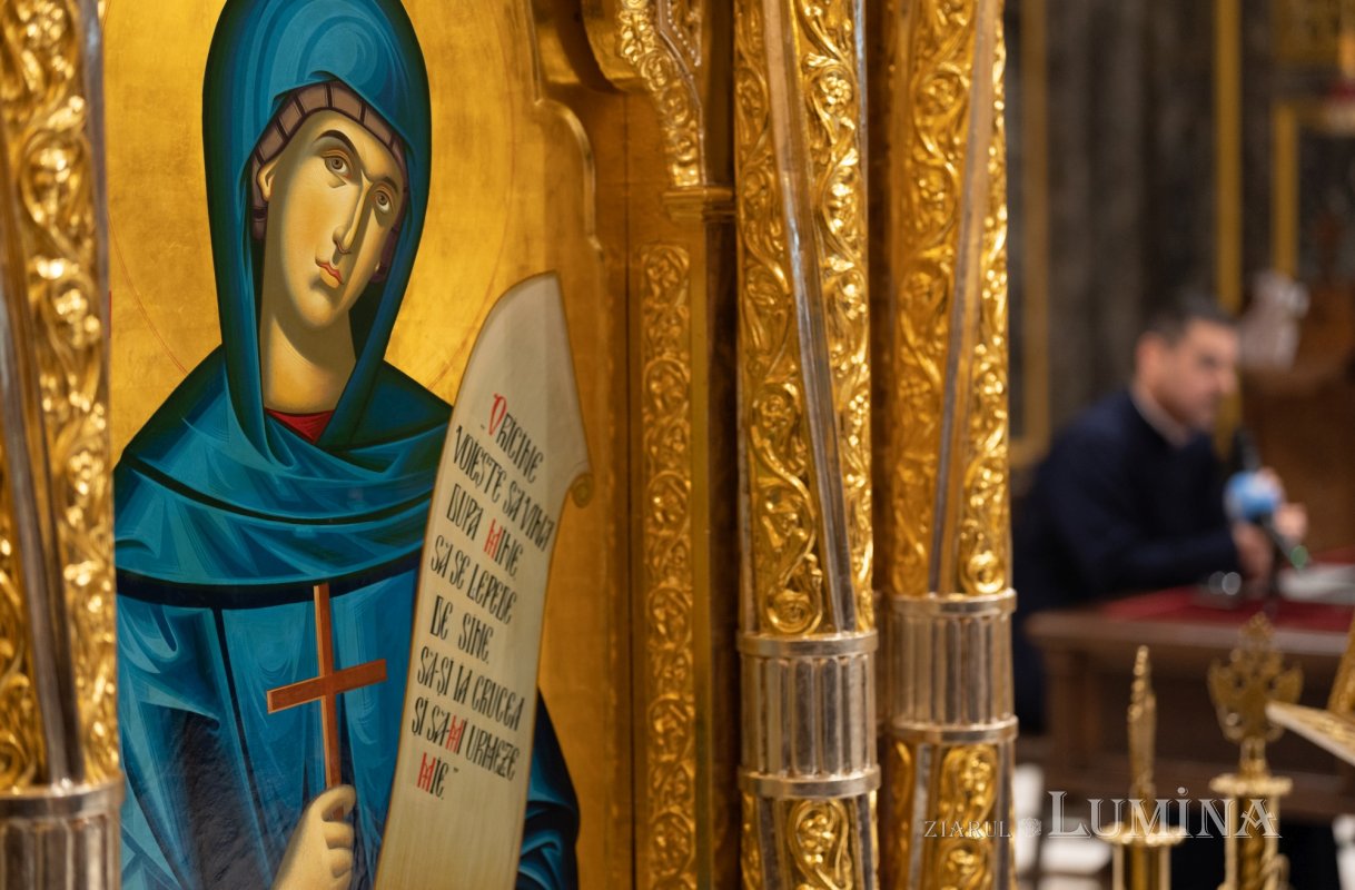 Arhidiaconul Sorin Mihalache a conferențiat la Biserica Domnița Bălașa din Capitală 248947