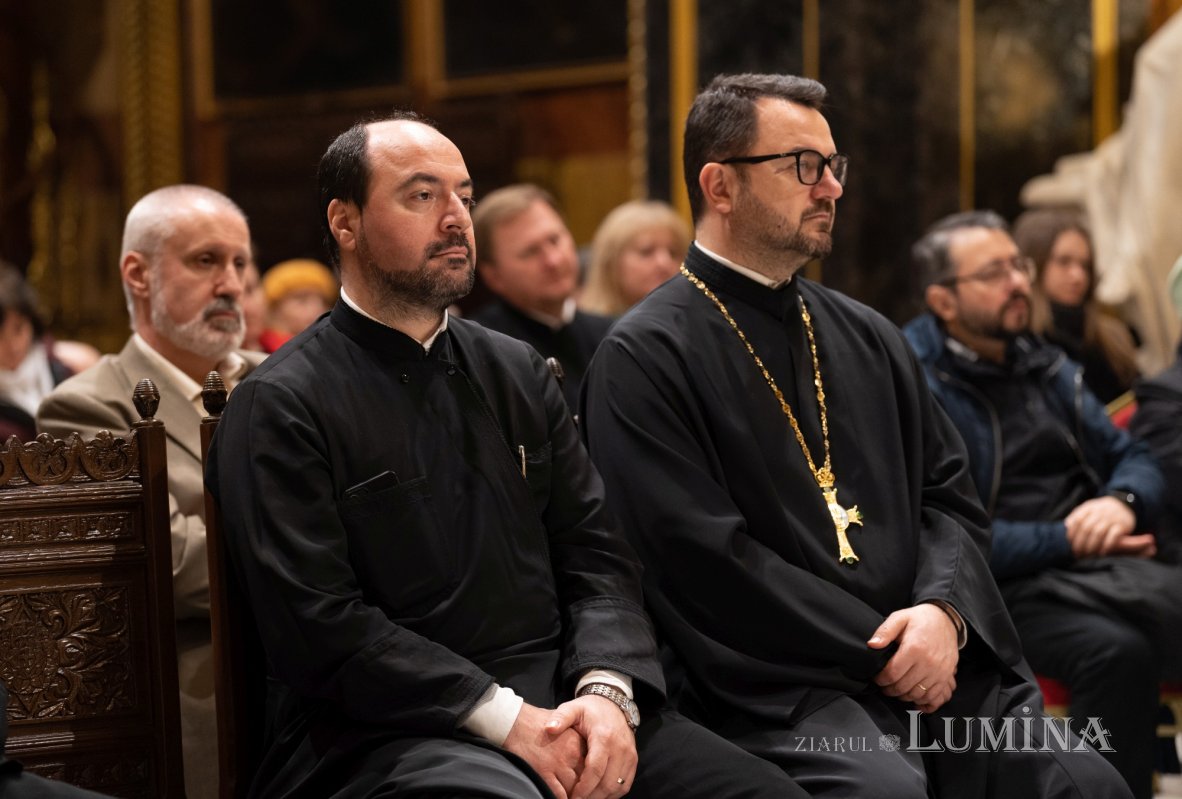 Arhidiaconul Sorin Mihalache a conferențiat la Biserica Domnița Bălașa din Capitală 248967