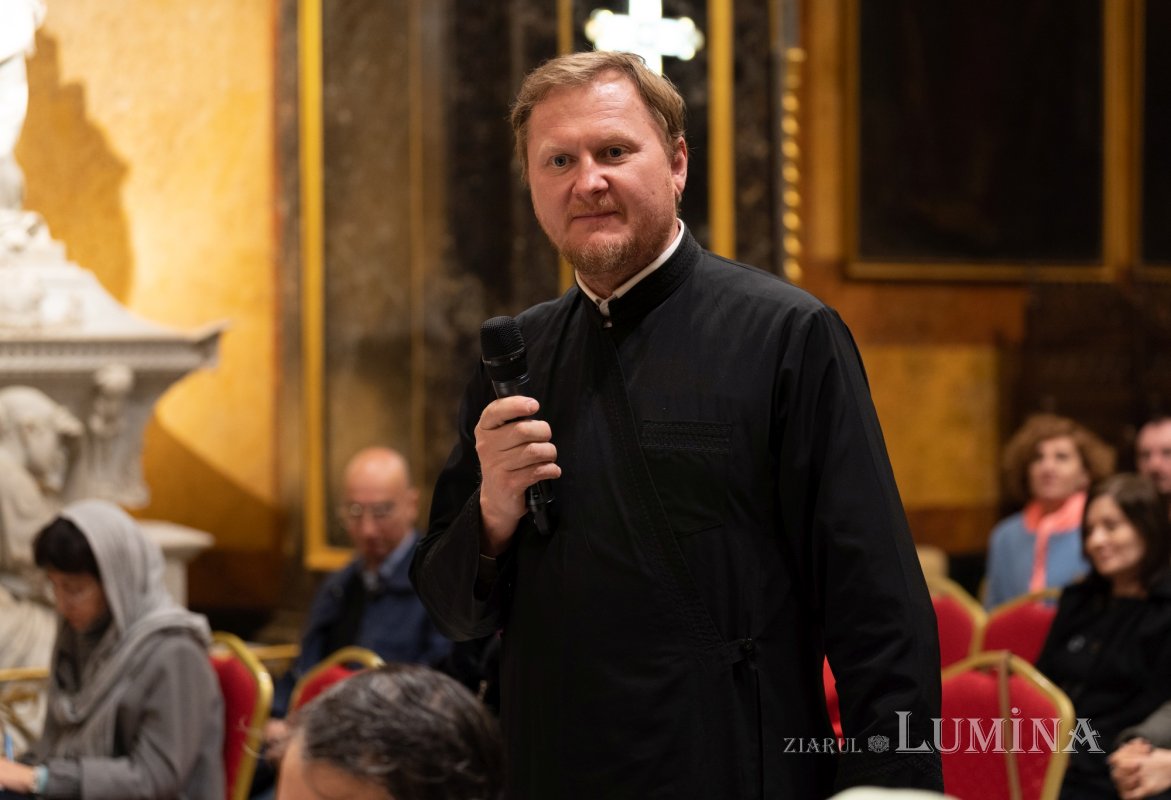 Arhidiaconul Sorin Mihalache a conferențiat la Biserica Domnița Bălașa din Capitală 248969