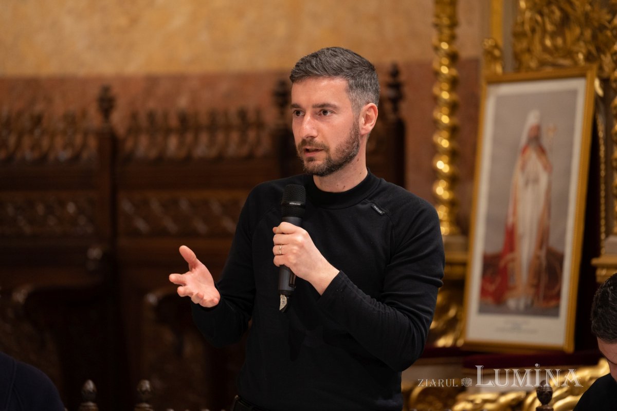 Arhidiaconul Sorin Mihalache a conferențiat la Biserica Domnița Bălașa din Capitală 248970