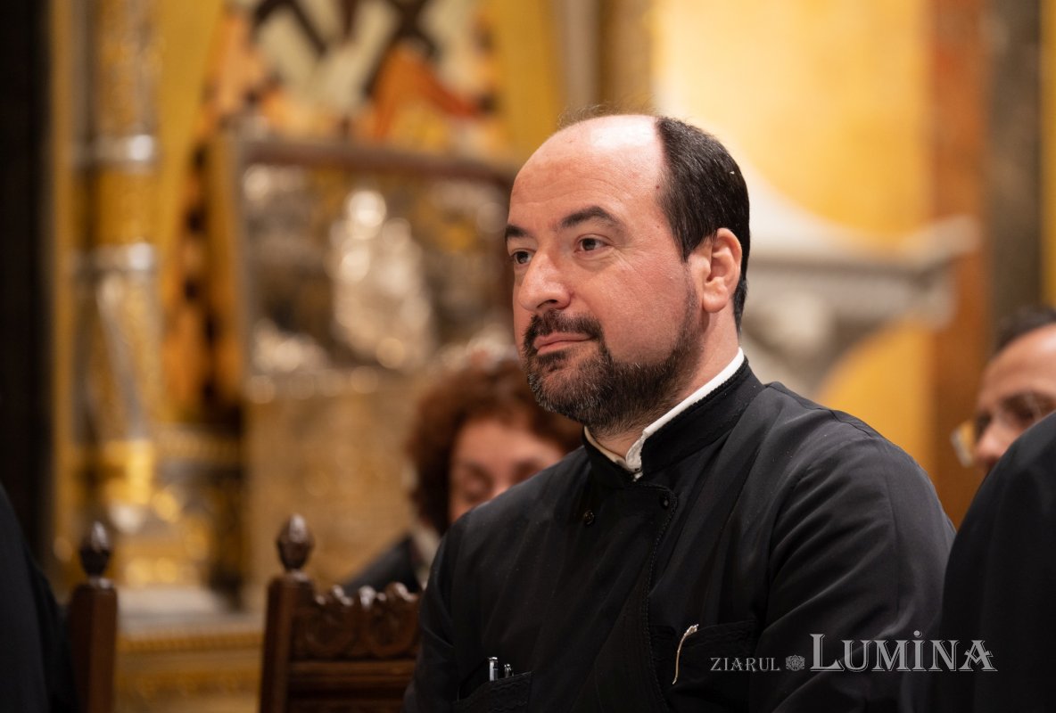 Arhidiaconul Sorin Mihalache a conferențiat la Biserica Domnița Bălașa din Capitală 248972