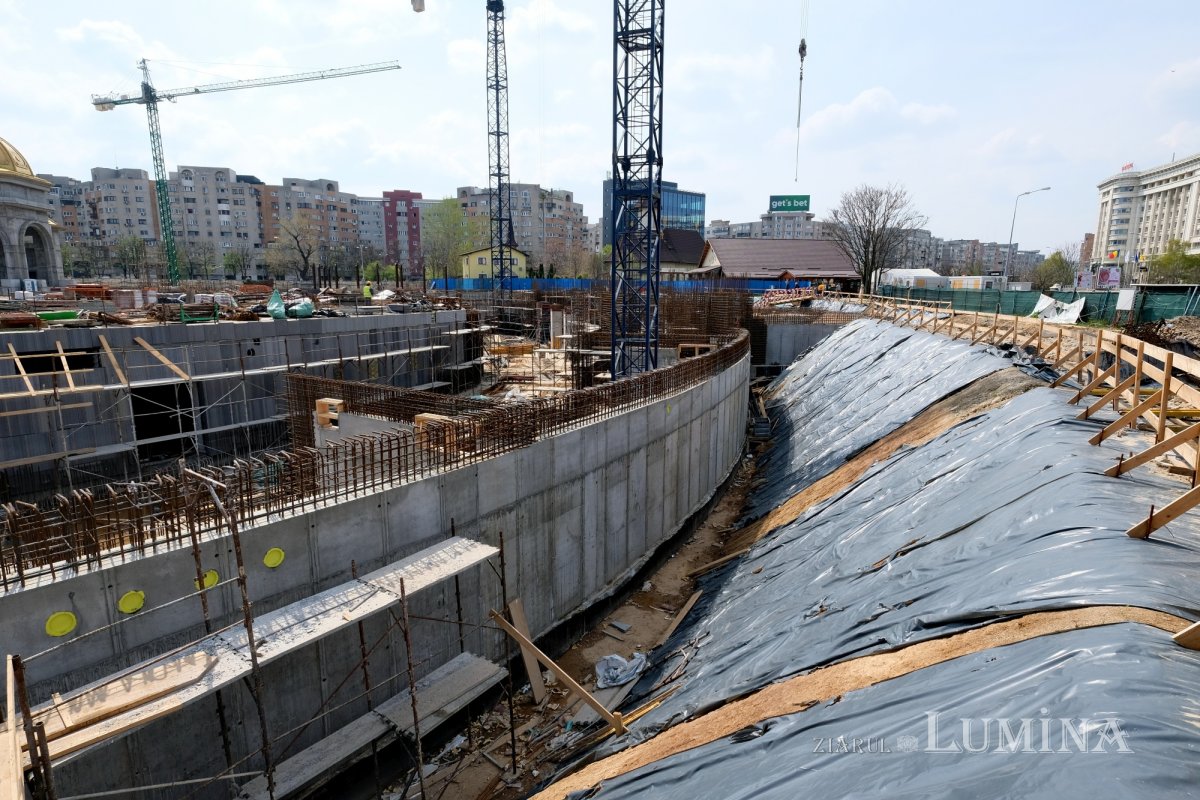Progresul șantierului Catedralei Naționale în apropierea sărbătorilor pascale 250176