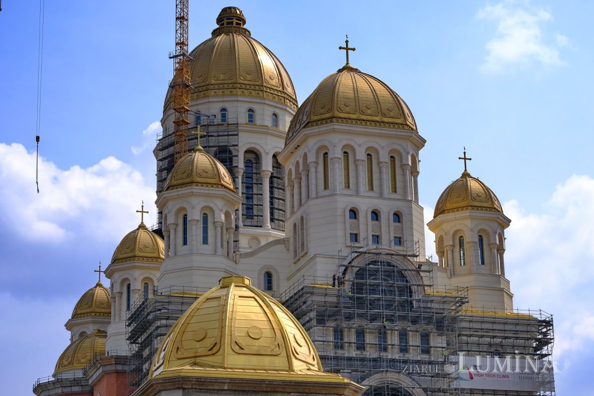Progresul șantierului Catedralei Naționale în apropierea sărbătorilor pascale 250183