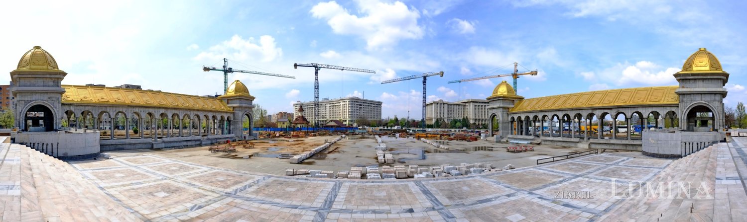 Progresul șantierului Catedralei Naționale în apropierea sărbătorilor pascale 250190