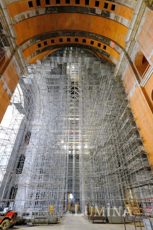 Progresul șantierului Catedralei Naționale în apropierea sărbătorilor pascale 250196