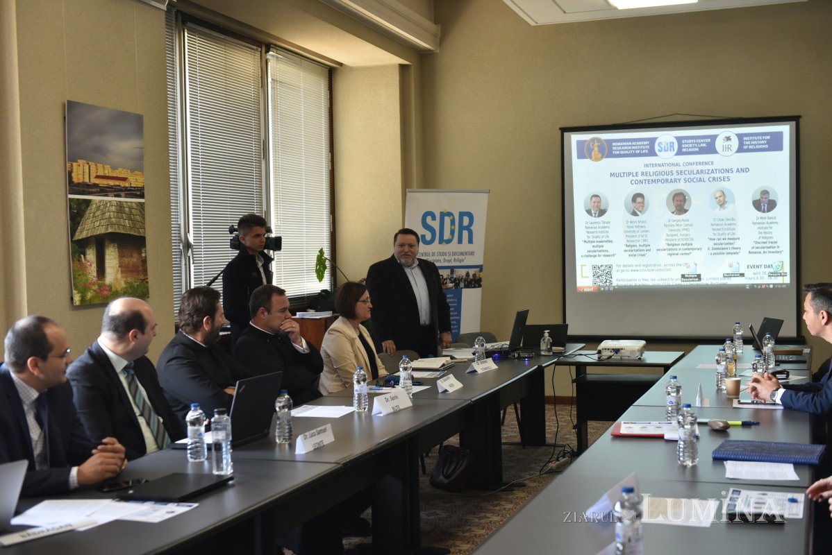 Dezbatere internațională despre secularizare și crizele sociale contemporane 252248