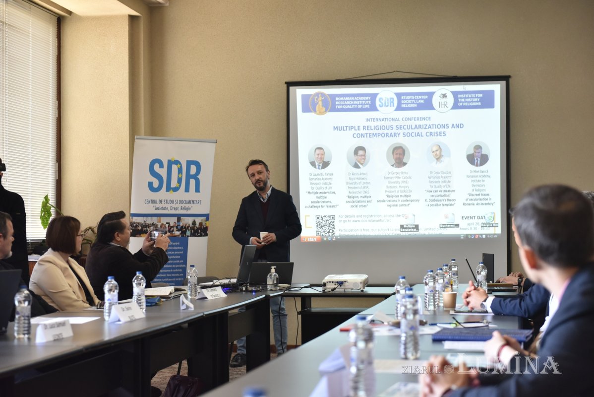 Dezbatere internațională despre secularizare și crizele sociale contemporane 252249