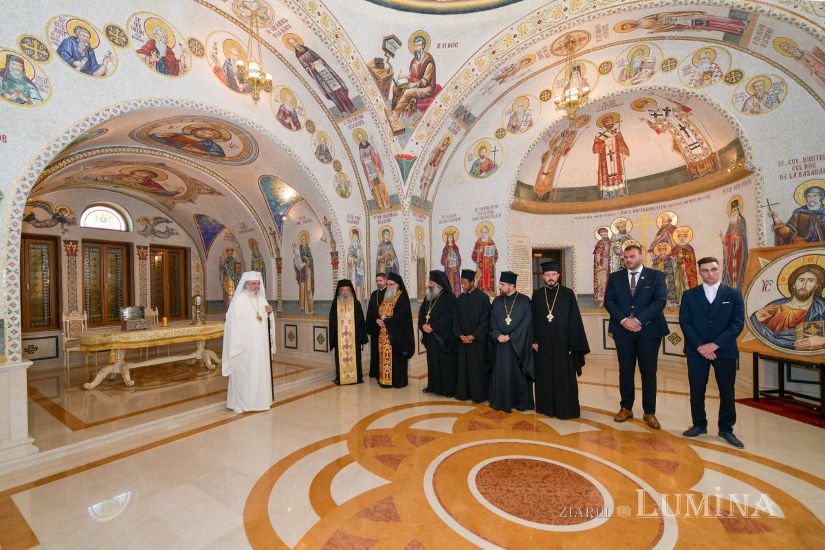 Delegație din Grecia în vizită la Patriarhia Română 252892
