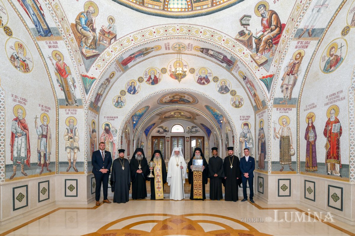 Delegație din Grecia în vizită la Patriarhia Română 252894