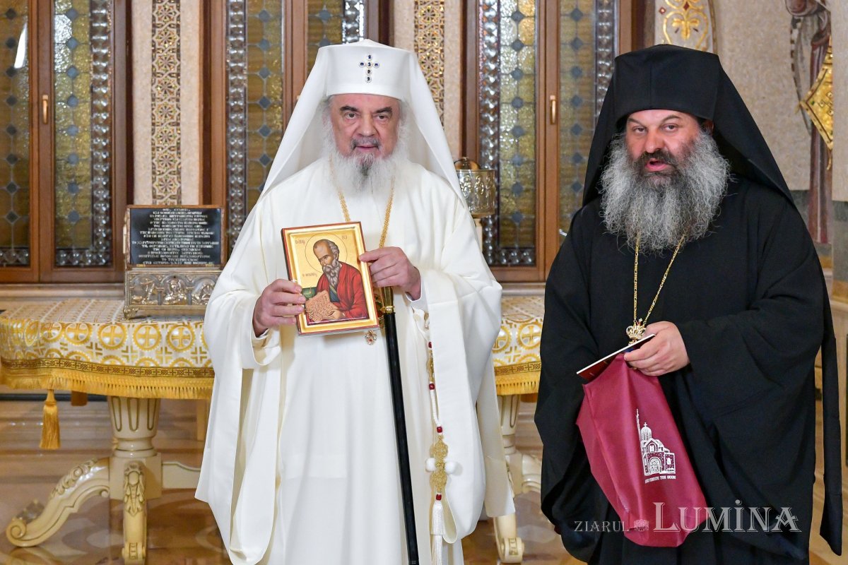 Delegație din Grecia în vizită la Patriarhia Română 252897