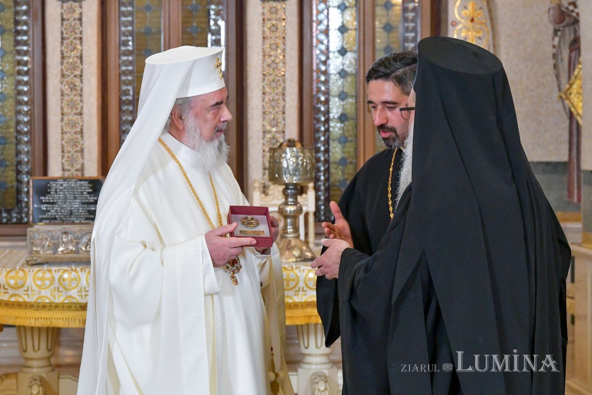 Delegație din Grecia în vizită la Patriarhia Română 252901