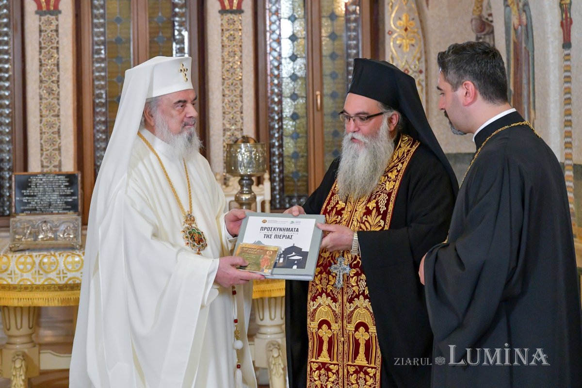 Delegație din Grecia în vizită la Patriarhia Română 252902