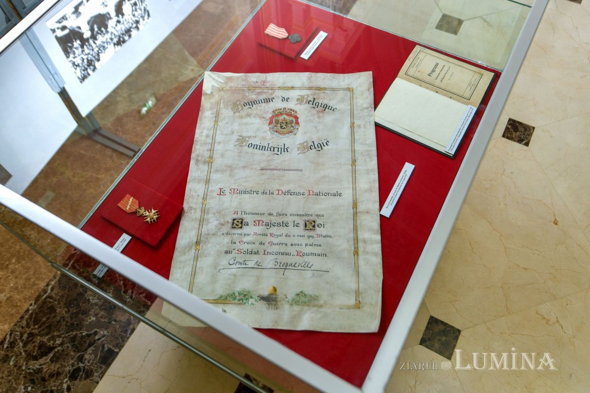 Eveniment comemorativ dedicat Eroului Necunoscut la Palatul Patriarhiei 254017