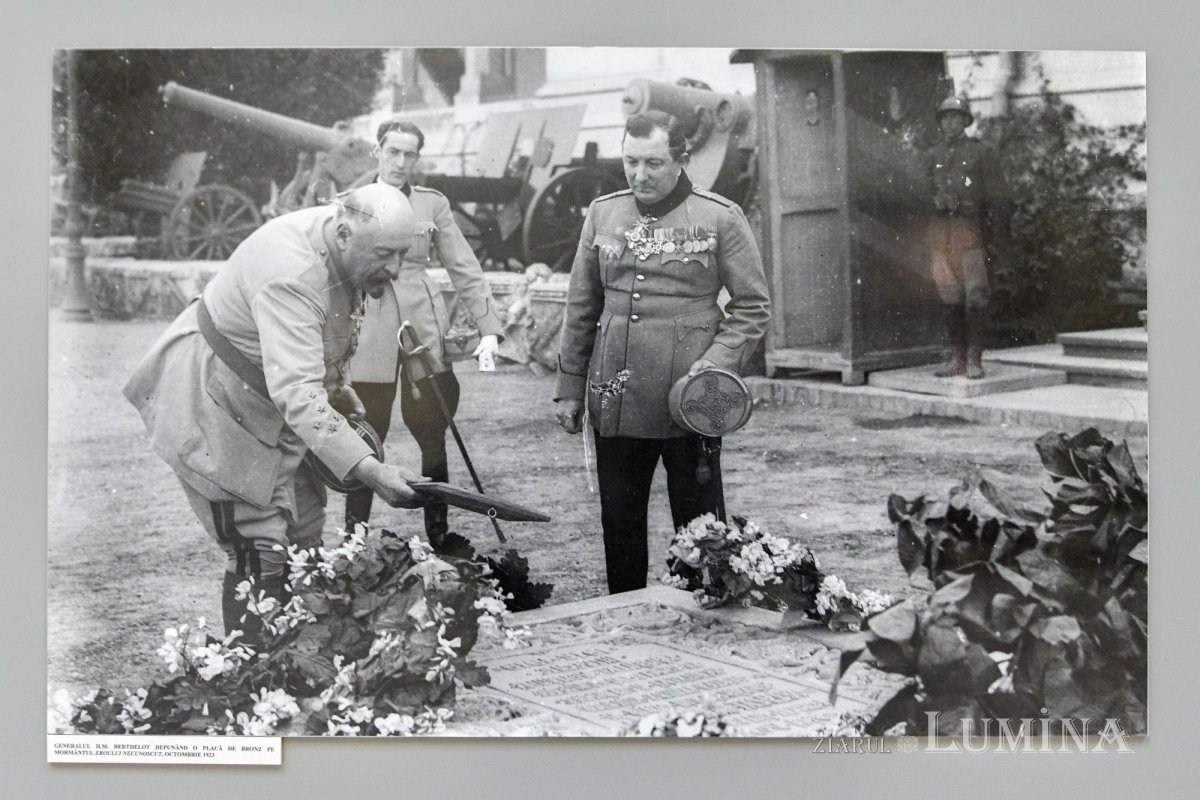 Eveniment comemorativ dedicat Eroului Necunoscut la Palatul Patriarhiei 254032