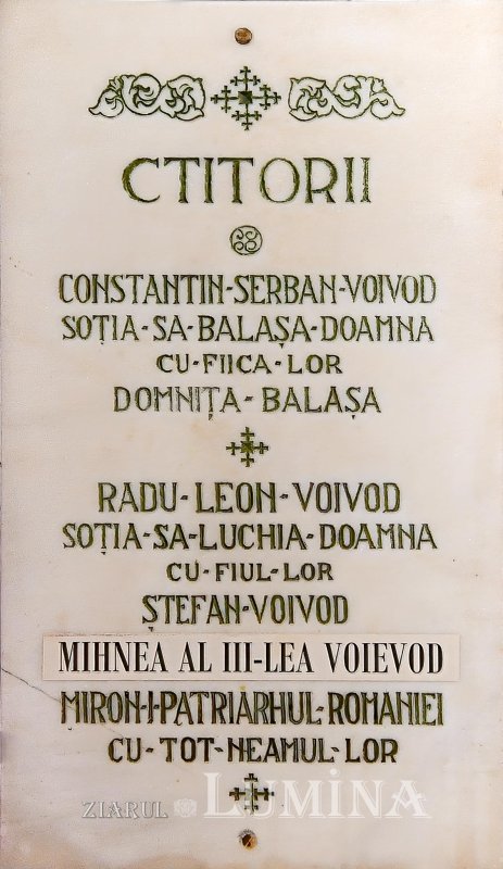 Catedrala Patriarhală - mărturii epigrafice 254573