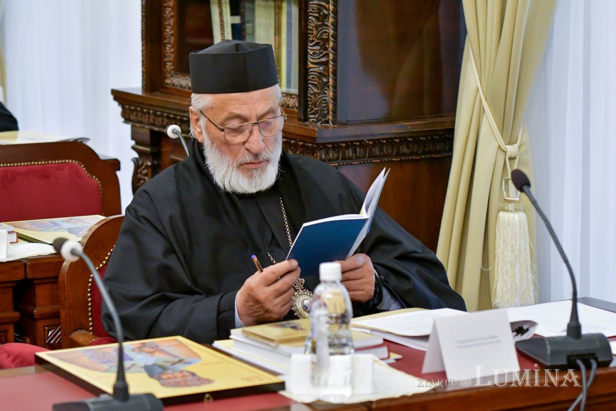 Ședință de lucru a Sinodului Mitropoliei Munteniei și Dobrogei 254749