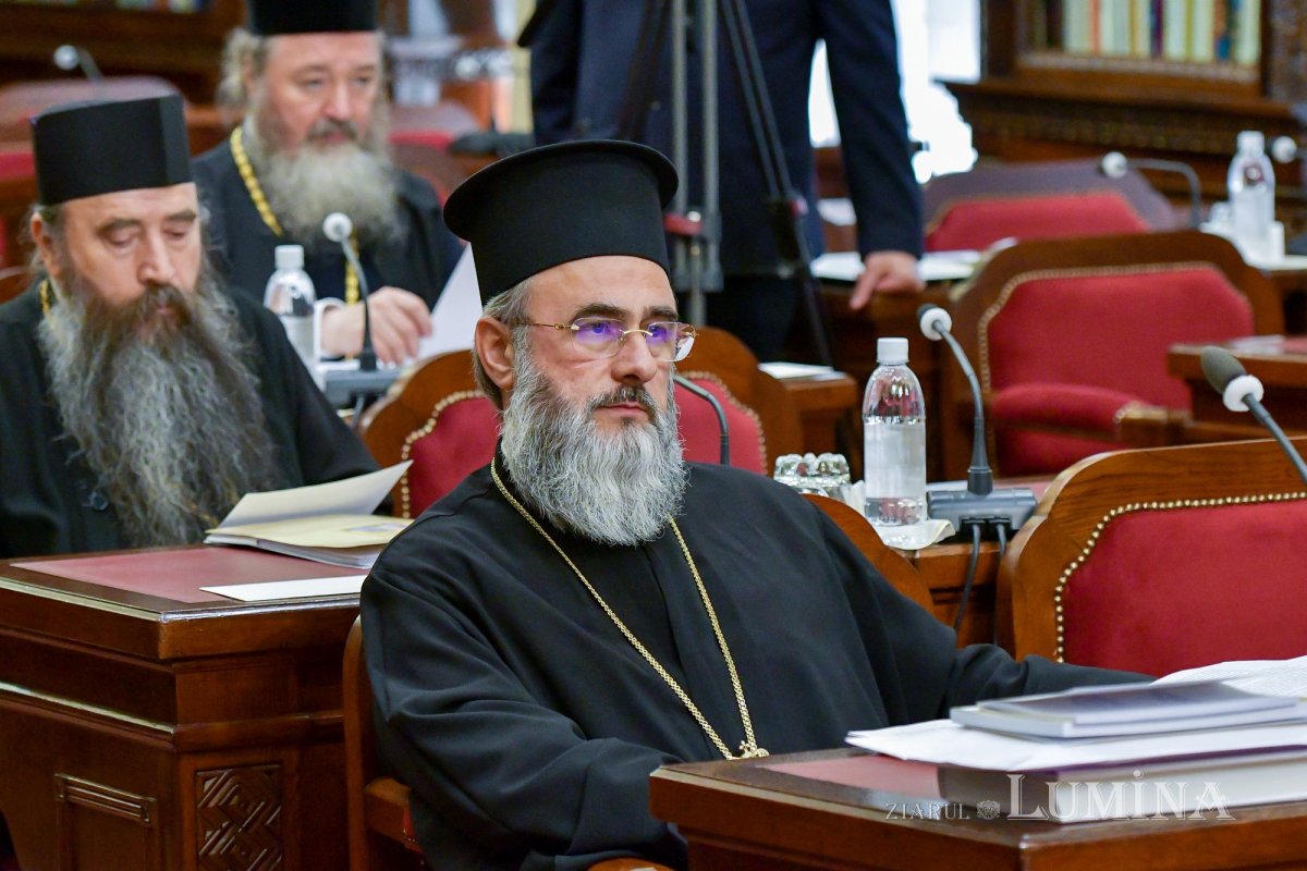 Ședință de lucru a Sinodului Mitropoliei Munteniei și Dobrogei 254751