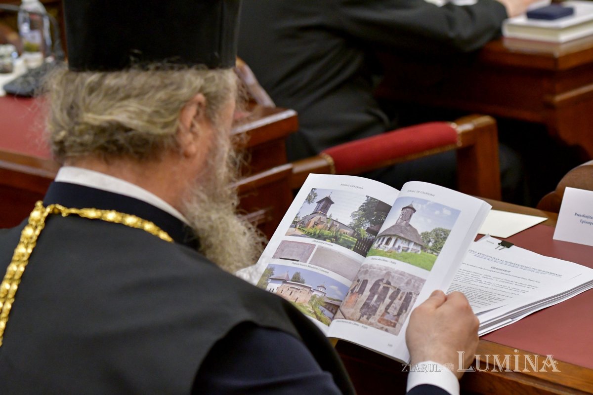 Ședință de lucru a Sinodului Mitropoliei Munteniei și Dobrogei 254758