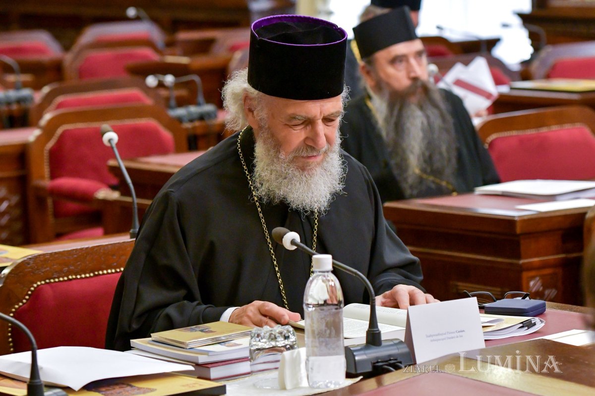 Ședință de lucru a Sinodului Mitropoliei Munteniei și Dobrogei 254759