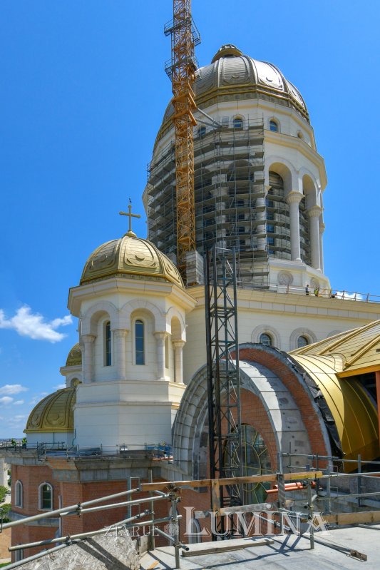 La Catedrala Națională a început pregătirea pentru realizarea icoanei Pantocrator 255556