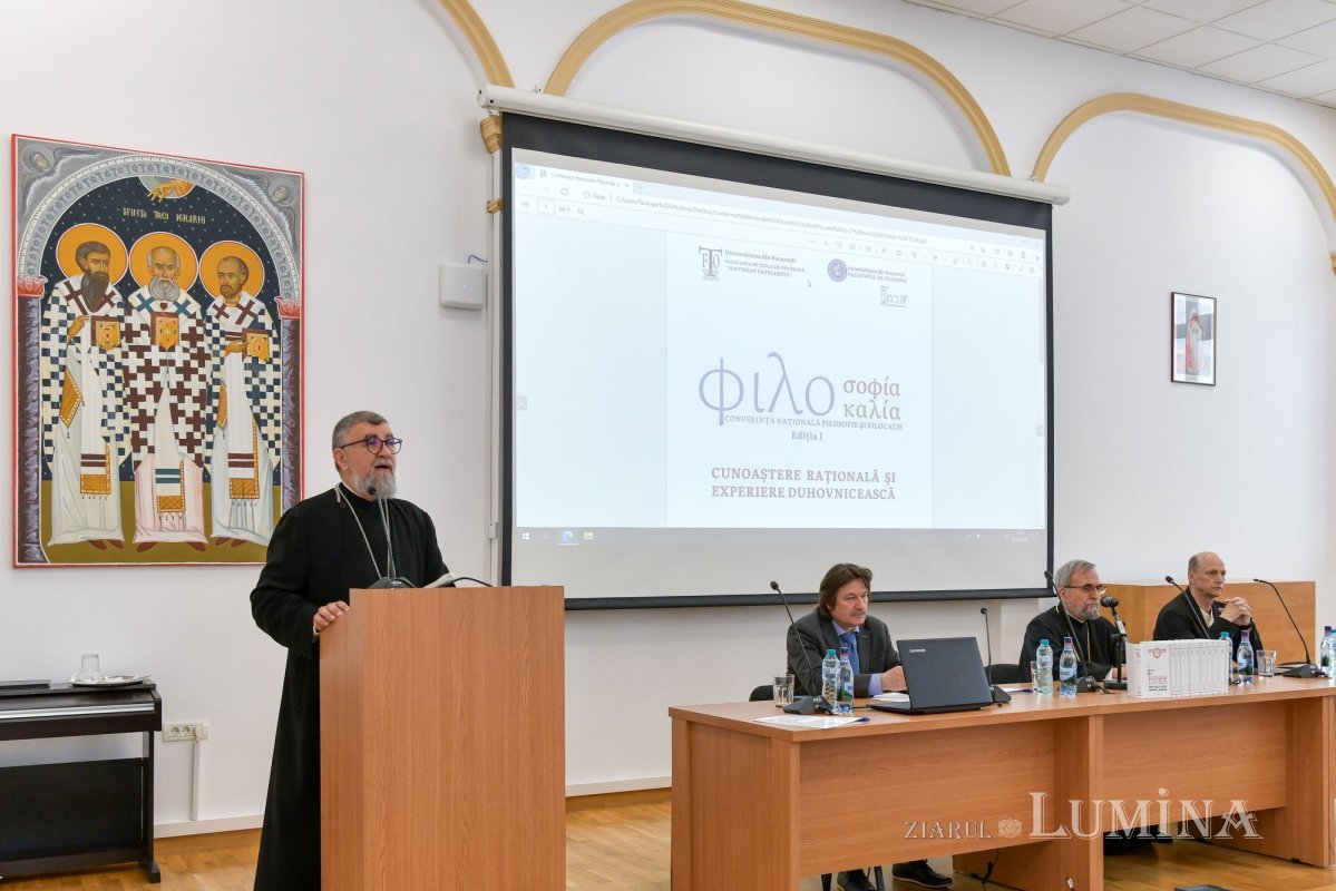 Conferința națională „Filosofie și Filocalie” în Capitală 255708