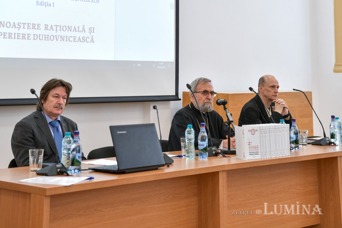 Conferința națională „Filosofie și Filocalie” în Capitală 255709