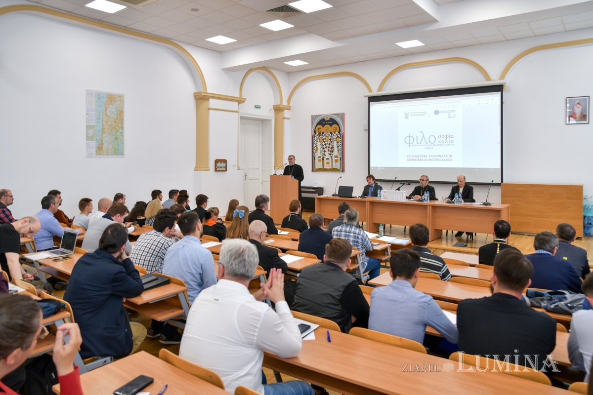 Conferința națională „Filosofie și Filocalie” în Capitală 255710