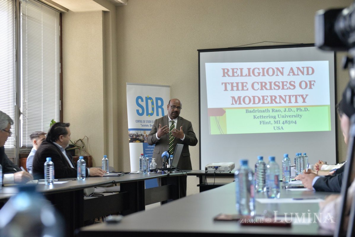 Simpozion despre crizele modernității și impactul lor asupra religiei  256284