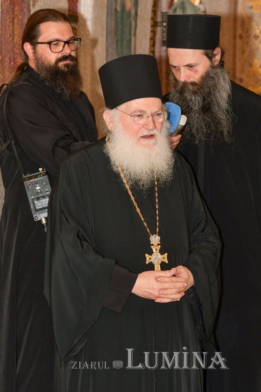 Patriarhul României l-a primit în vizită pe arhimandritul Efrem Vatopedinul 258320