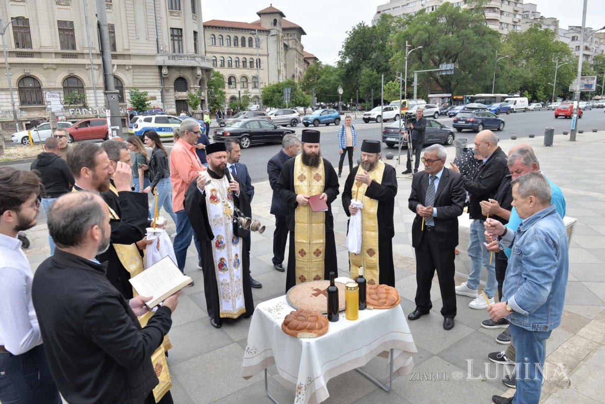Victimele Mineriadei din 1990 au fost pomenite în Capitală 258445
