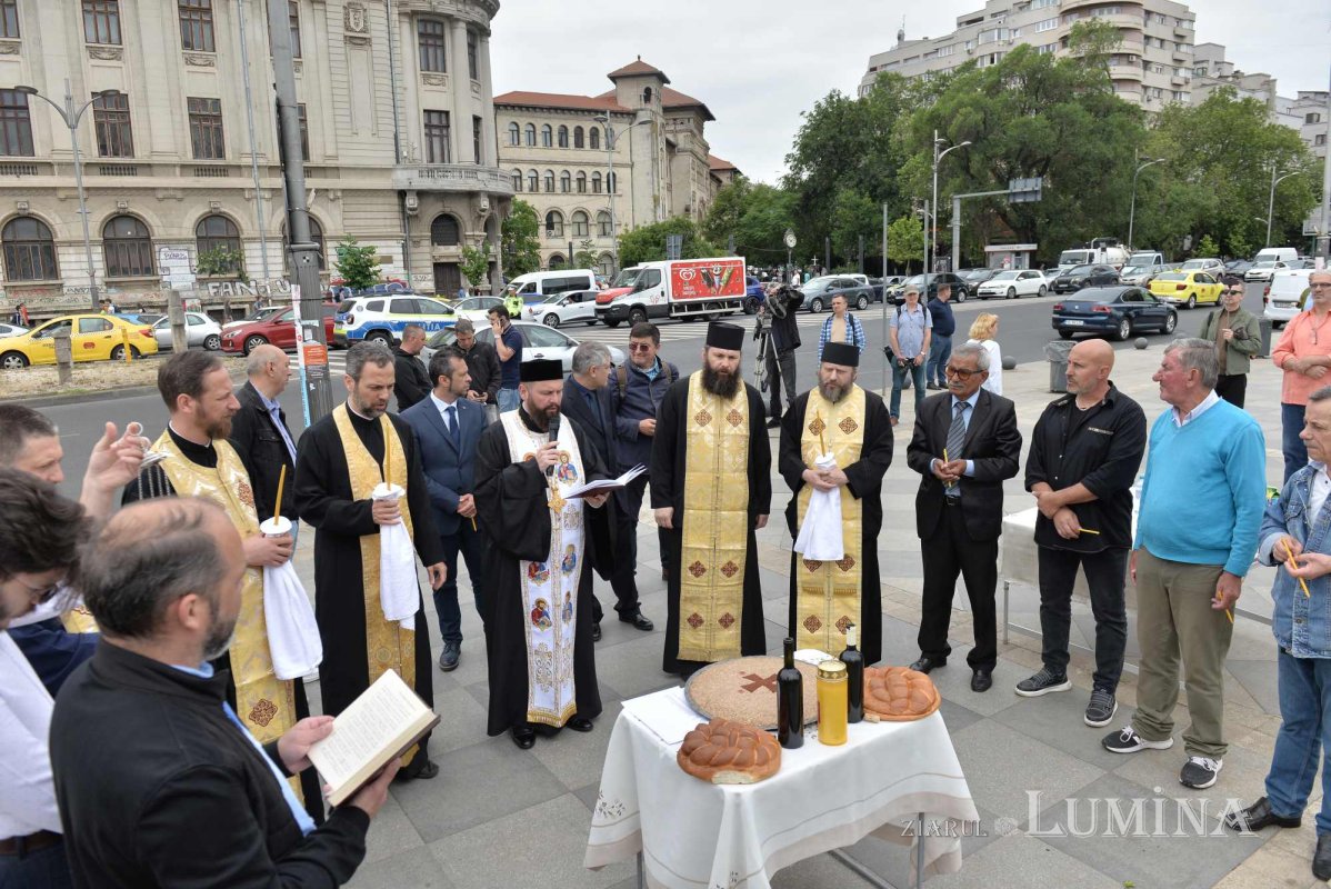 Victimele Mineriadei din 1990 au fost pomenite în Capitală 258449