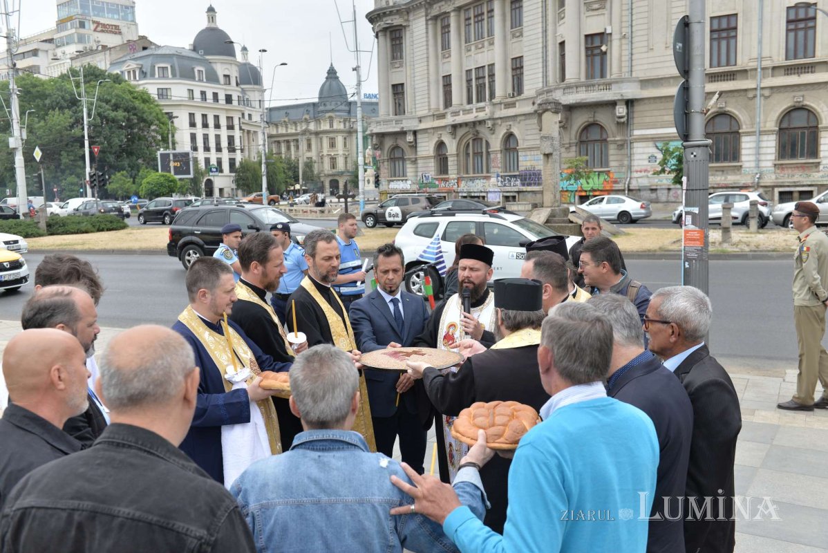 Victimele Mineriadei din 1990 au fost pomenite în Capitală 258456