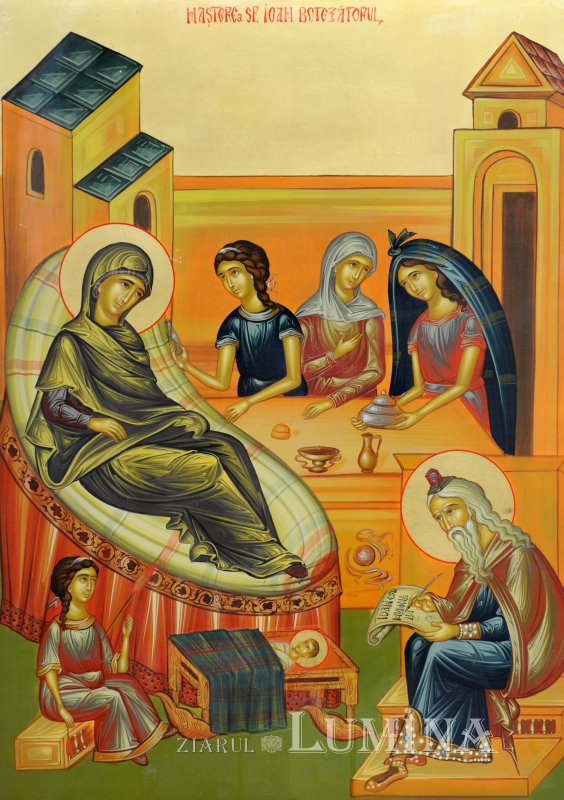 Nașterea Sfântului Ioan Botezătorul, dezlegarea nerodirii, făgăduinţă și statornicie 259570