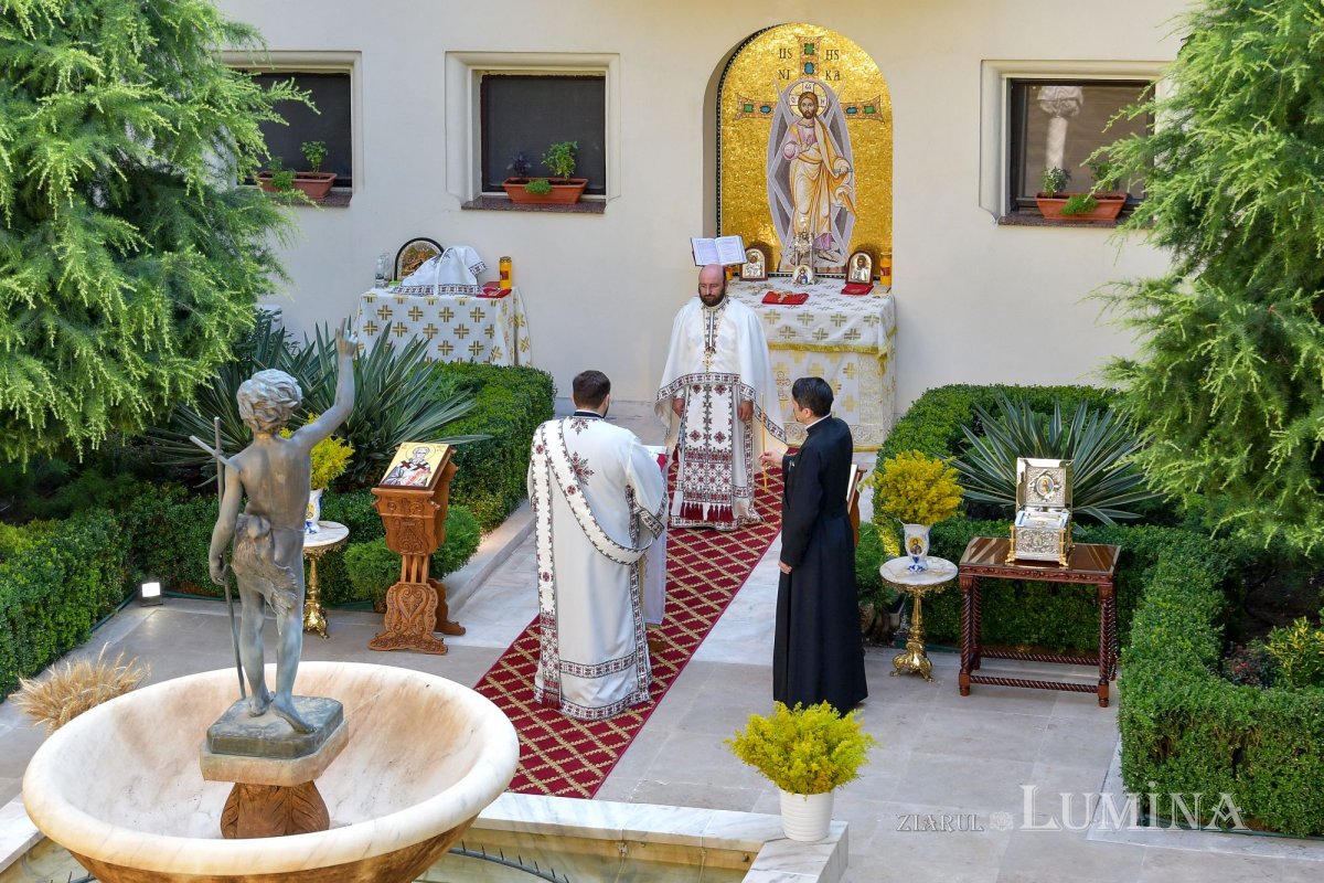 Botezătorul Ioan sărbătorit la Altarul de vară al Reședinței Patriarhale 259699