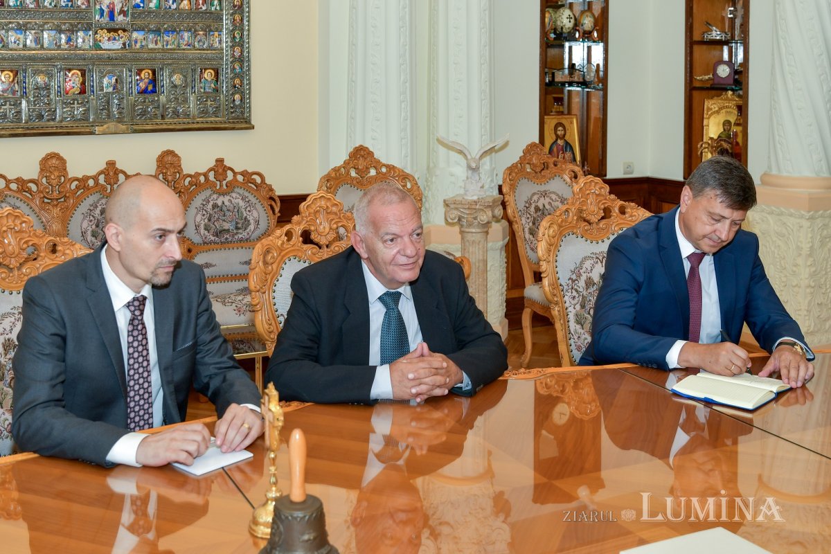 Ambasadorul Bulgariei la București în vizită de prezentare la Patriarhia Română 262533