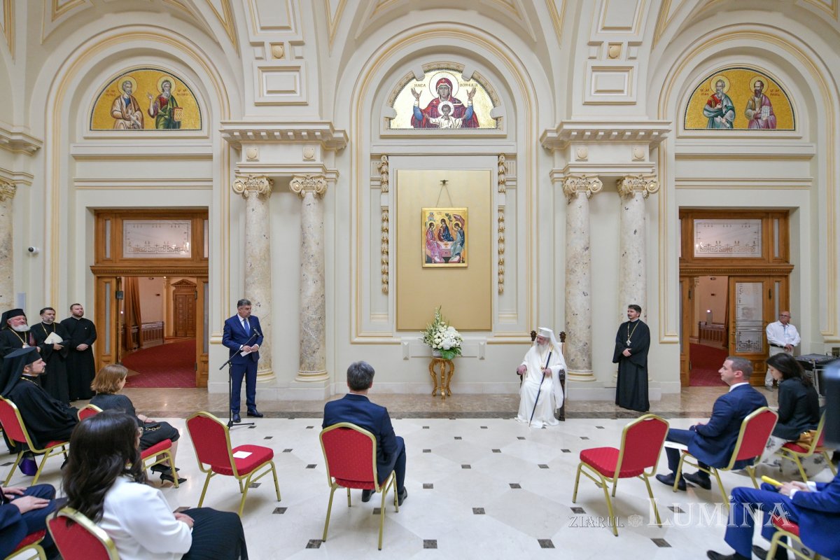 Moment festiv în sala ce amintește de rădăcinile creștine ale Europei  262601