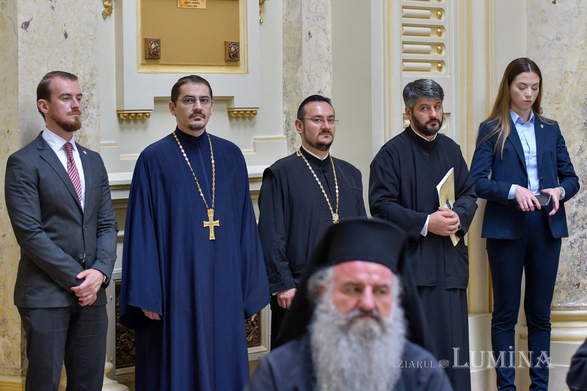 Moment festiv în sala ce amintește de rădăcinile creștine ale Europei  262616